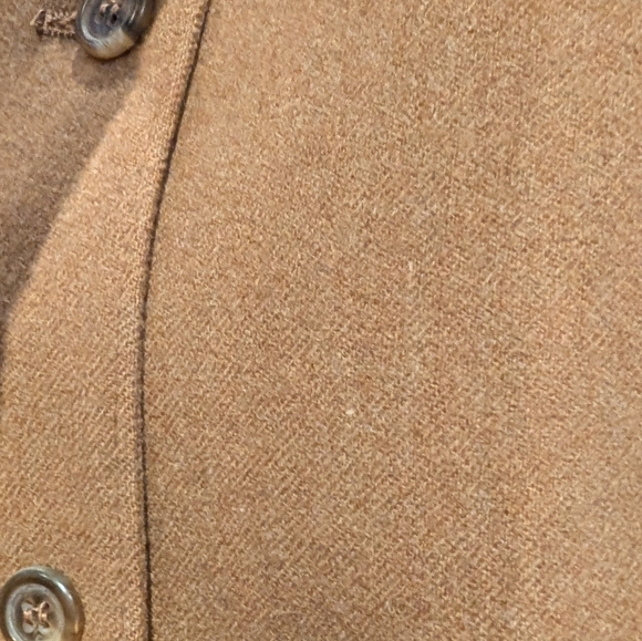 Vintage Pendleton Women's Camel Brown Wool Jacket Blazer Made In USA - Picture 11 of 16